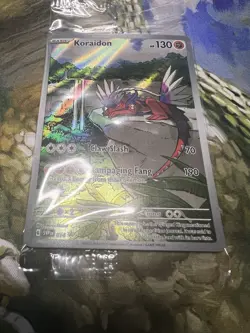 Koraidon SVP014 Black Star ETB Promo Holo Pokemon Scarlet & Violet NM Sealed - Image 1