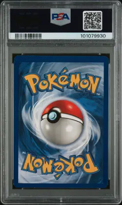 1999 Pokemon Fossil 1st Edition #5 Gengar Holo PSA 7 NM - Image 2