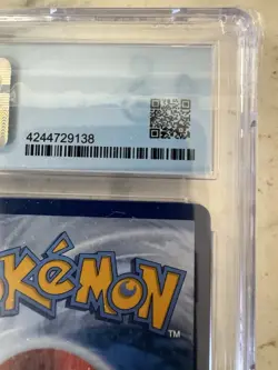 CGC Graded MINT 9 Pokemon Mew VMAX Lost Origin Trainer Gallery Holo Ultra Rare - Image 5
