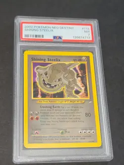 2002 POKEMON NEO DESTINY #112 SHINING STEELIX - PSA 7 - Image 3