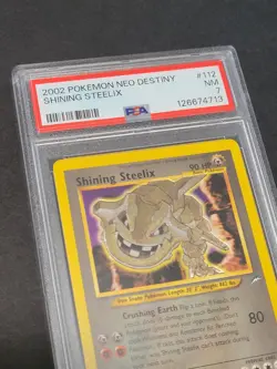 2002 POKEMON NEO DESTINY #112 SHINING STEELIX - PSA 7 - Image 4