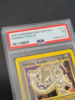 2002 POKEMON NEO DESTINY #112 SHINING STEELIX - PSA 7 - Image 5