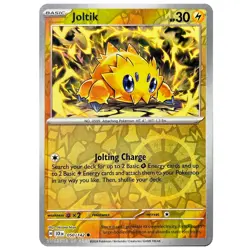 Joltik 050/142 Common SV: Stellar Crown - Pokemon TCG (REVERSE HOLO, NM) - Image 1