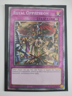 Royal Oppression (Platinum Secret Rare) RA04-EN120 - Image 1