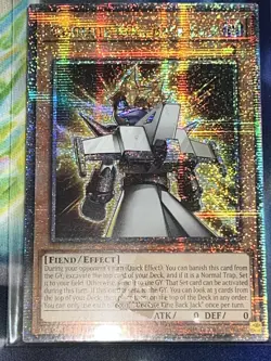Yu-Gi-Oh! Absolute King Back Jack (RA04-EN244) 1st Edition QCR LP - Image 1