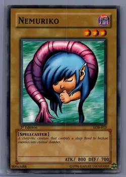 Nemuriko - LOB-013 - Common - 1st Edition - Legend of Blue Eyes White Dragon - Image 1