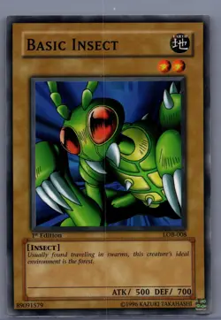 Basic Insect LOB-008 The Legend of Blue Eyes White Dragon 1st Edition - Image 1