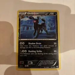 Umbreon 2012 Dark Explorers Reverse Holo 60/108 Pokemon Card - Image 1