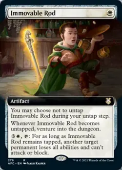 ~ Immovable Rod (Extended Art) ~ NM ~ Commander 2021 Forgotten Realms ~ MTG ~ - Image 1