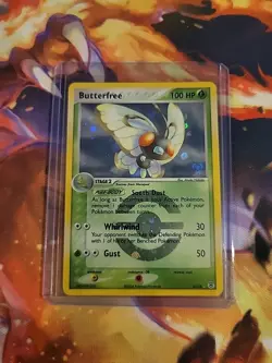 Butterfree 2/112 Reverse Holo Rare EX FireRed & LeafGreen Pokemon Card - Image 1