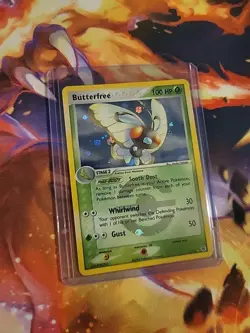 Butterfree 2/112 Reverse Holo Rare EX FireRed & LeafGreen Pokemon Card - Image 3