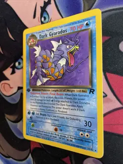 Pokemon Card Dark Gyarados 25/82 Non Holo 1st Edition Rocket Set 226 LP/NM - Image 3