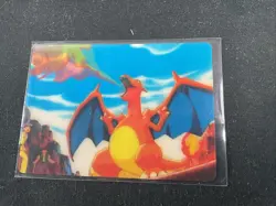 Pokemon Charizard Viz Video Pioneer 3D Lenticular Card PIKA-0024D/DVD LP/MP - Image 1