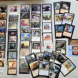 Custom Complete COMMANDER DECK Magic ALL 100 Cards - Cerberus KNIGHTS Tribal - Image 2