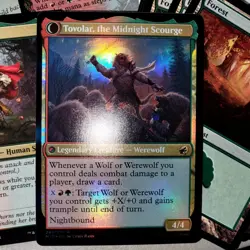 Custom Complete COMMANDER DECK Magic ALL 100 Cards - WEREWOLVES Twilight WOLF - Image 3