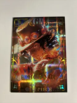 One Piece GR portgas d ace OP Card grand line endless treasure holo - Image 1