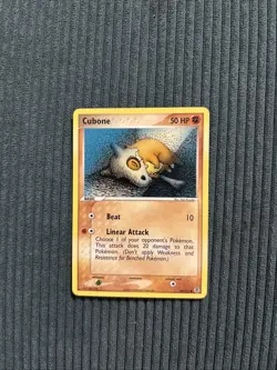 Cubone 60/112 FireRed & LeafGreen Non-Holo Pokemon Card TCG - Image 1