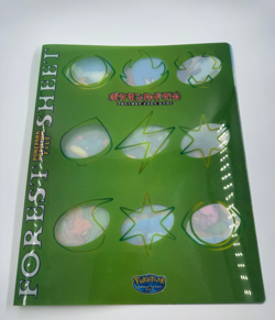 Pokemon Card Pokepark 2005 Limited Premium File Forest Sheet - FILE ONLY - Image 1