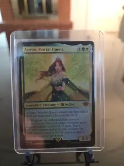 Magic: The Gathering Arwen, Mortal Queen Legendary Creature Card *FOIL NM #0193 - Image 1