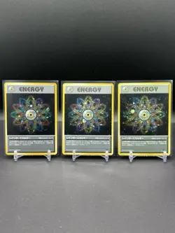 [LP] Pokemon TCG Japanese Team Rocket Rainbow Energy Holo 5-Card Lot - Image 1