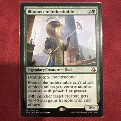 Rhonas the Indomitable NM Amonkhet AKH English Regular MTG 182 - Image 1