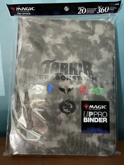 Tarkir Dragonstorm Five Clans 9-Pocket Pro Binder Zippered for Magic - Image 1