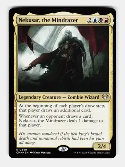 MTG: Nekusar, the Mindrazer | Commander Masters 349 NM - Image 1