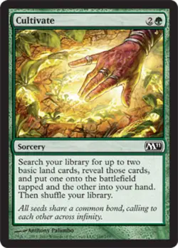 1x Light Play, English Foil Cultivate - Foil Magic 2011 - Image 1
