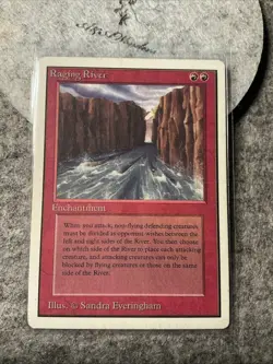 Unlimited Raging River MTG Unlimited MP Authentic - Image 1