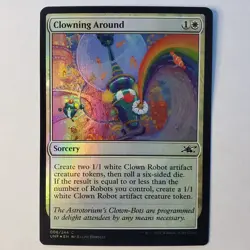 1x Clowning Around Unfinity Foil - NM Condition - Image 1