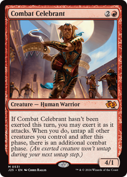 Combat Celebrant #531 | Near Mint | Foundations Jumpstart Magic MTG - Image 1