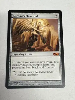 MTG - Akroma's Memorial - Core Set 2013 (M13) - NM - Image 2
