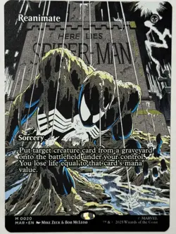 MTG Marvel Spider-Man REANIMATE #0020 *Mint *MAR Marvel Universe - Image 1