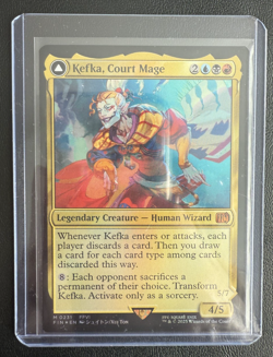 Kefka, Court Mage FOIL - M 0231 - Final Fantasy Magic The Gathering MTG - FFVI - Image 1