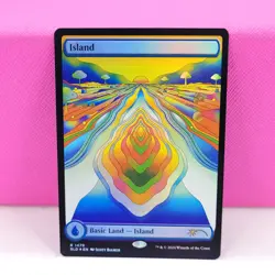 Secret Lair - Strange Sands - Island FOIL 1479 - Magic The Gathering MTG LP - Image 1
