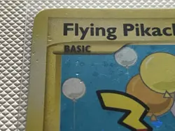 Pokemon TCG - Flying Pikachu - Rising Rivals 113/111 - Secret Rare - Image 3