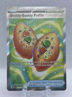 Buddy-Buddy Puffin 167/132 Mega Evolution Full Art Trainer Pokemon TCG NM - Image 1