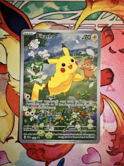 Pokemon Pikachu TCG #088 Scarlet & Violet Black Star Promo - Image 1