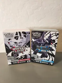 Pokemon Black Bolt and White Flare Booster Bundle Set of 2 Sealed New - Image 1