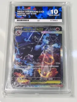 Mega Charizard EX Inferno X M2 110/080 SIR ACE 10 GEM MINT JAPANESE POKEMON - Image 1