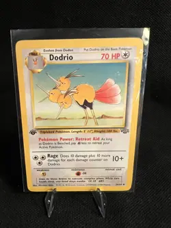 1999 Pokemon TCG Jungle Set Dodrio 1st Edition #34/64 - Image 1