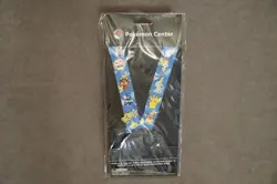 Pokemon Center Lanyard Pins Alola & Galar First Partners w/ Pikachu & Eevee NEW - Image 1