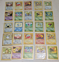 Pokemon TCG Jungle COMPLETE ENGLISH SET 64/64 - Mixed Condition - See Pictures - Image 1