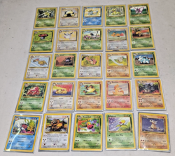 Pokemon TCG Jungle COMPLETE ENGLISH SET 64/64 - Mixed Condition - See Pictures - Image 2