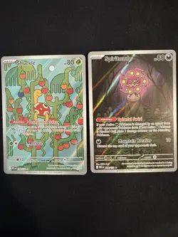 Pokemon Mega Evolution - Shuckle 136/132 & Spiritomb 148/132 Illustration Rares - Image 1