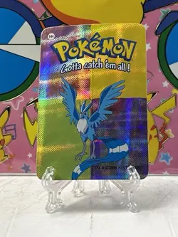 Pokemon Rare Vintage Vending Machine Holo prism sticker Nintendo 2000 Articuno - Image 1