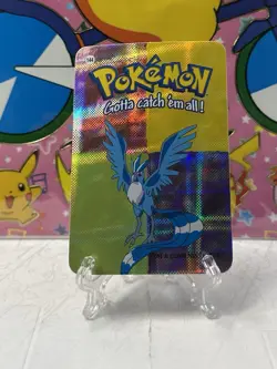 Pokemon Rare Vintage Vending Machine Holo prism sticker Nintendo 2000 Articuno - Image 3