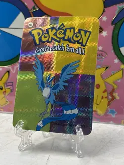 Pokemon Rare Vintage Vending Machine Holo prism sticker Nintendo 2000 Articuno - Image 4