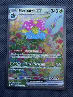 Carte Pokemon Florizarre Ex 198/165 Alternative 151 EV3.5 FR - Image 1