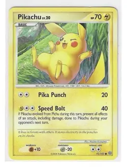 Pokemon TCG Pikachu Stormfront 70 Regular Common - Image 1